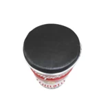 Tabouret Tonneau Métal Campbell 60L – Siège, Table d’Appoint & Coffre de Rangement Upcyclé – Image 3