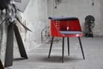 Fauteuil Tonneau Métal 200L Personnalisable – Chaise Design Industriel Upcyclée – Image 4