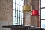 Lampe Suspension Industrielle en Tonneau Métal 60L – Upcycling Design – Image 3