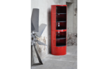 Étagère industrielle en tonneaux métal upcyclés double fût 200L