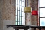 Lampe Suspension Industrielle en Tonneau Métal 60L – Upcycling Design – Image 2