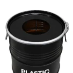 Poubelle industrielle BinBin Hole 60L – Fût robuste pour tri plastique PMD – Image 3