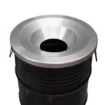 Poubelle Industrielle Upcyclée BinBin 60L – Baril Métal Recyclé avec Couvercle Ignifuge – Image 2