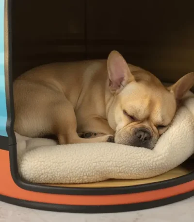 niche chien tonneau métal upcyclé design industriel GULF