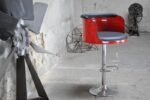 Tabouret de Bar Upcycling en Tonneau Métal 200L – Réglable & Personnalisable – Image 5