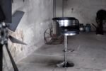 Tabouret de Bar Upcycling en Tonneau Métal 200L – Réglable & Personnalisable – Image 4