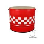 Stand Indoor ROCKET TINTIN – Lit design pour chien & chat en baril métal recyclé personnalisable – Image 4