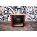 Lit Grotte Design pour Chien & Chat en Baril Métal Recyclé – MINI COOPER Hangar Anti-Stress – Image 2