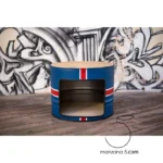 Hangar Intérieur Anti-Stress pour Chiens & Chats – Baril Métal Upcyclé Personnalisable – Image 2