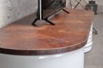 Sideboard industriel en tonneaux métal upcyclés – Meuble TV & rangement design – Image 2